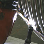 Martin Palmowski schweißt am Heizkörper Rio Blanco