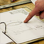 technische Zeichnung des Heizkörpers Rio Blanco